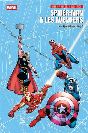 Couverture de Web of heroes collection. Vol. 6. Spider-Man & les Avengers