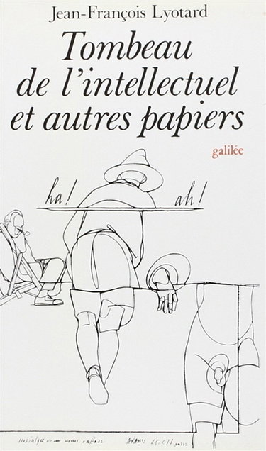 Couverture de Tombeau de l'intellectuel : et autres papiers
