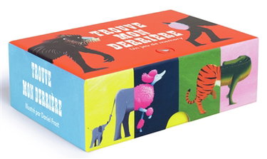 Couverture de Trouve mon derrière : un jeu de memory