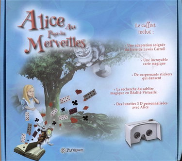 Couverture de Alice au pays des merveilles : avec réalité virtuelle !