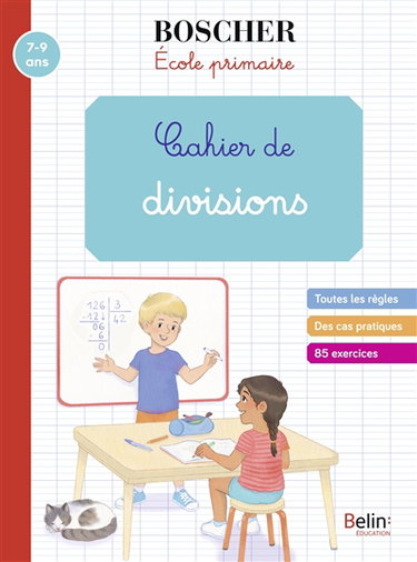 Couverture de Cahier de divisions : 7-9 ans