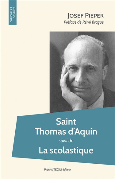 Couverture de Saint Thomas d'Aquin. La scolastique