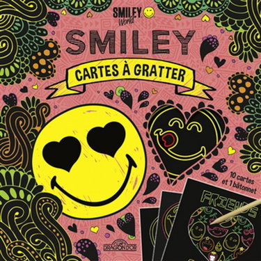 Couverture de Smiley : cartes à gratter : amitié