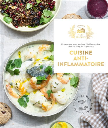 Couverture de Cuisine anti-inflammatoire : 60 recettes pour apaiser l'inflammation tout au long de la journée