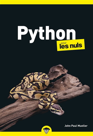 Couverture de Python pour les nuls