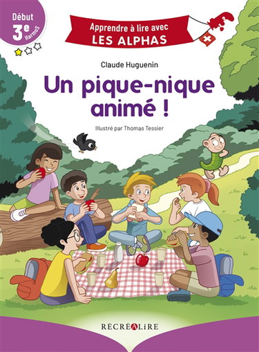 Couverture de Un pique-nique animé ! : début 3e Harmos
