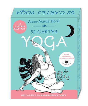 Couverture de 52 cartes yoga