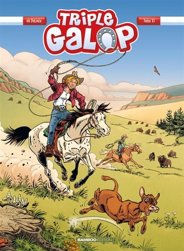 Couverture de Triple galop. Vol. 10