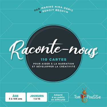 Couverture de Raconte-nous : 110 cartes pour aider à la narration et développer la créativité