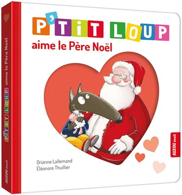 Couverture de P'tit Loup aime le Père Noël