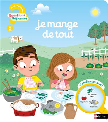 Couverture de Je mange de tout