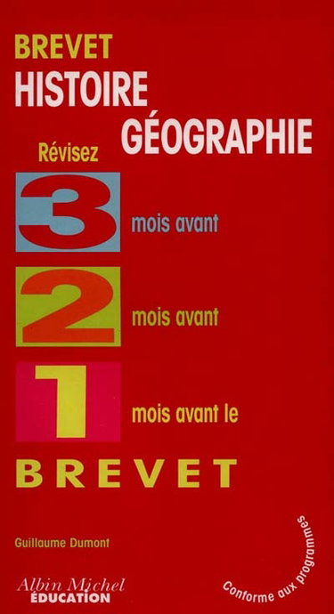Couverture de Histoire-géographie