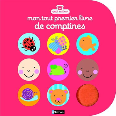 Couverture de Mon tout premier livre de comptines