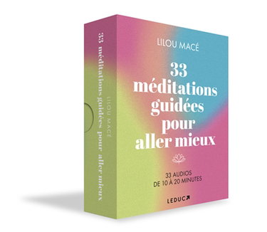 Couverture de 33 méditations guidées pour aller mieux : 33 audios de 10 à 20 minutes