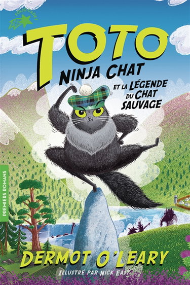 Couverture de Toto ninja chat. Vol. 5. Toto ninja chat et la légende du chat sauvage