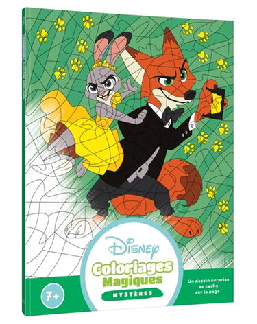 Couverture de DISNEY : Mes Coloriages Magiques : Mystères - Disney