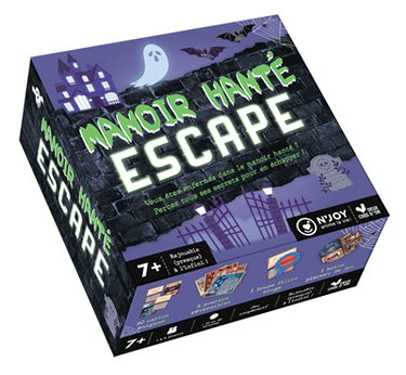 Couverture de Manoir hanté escape