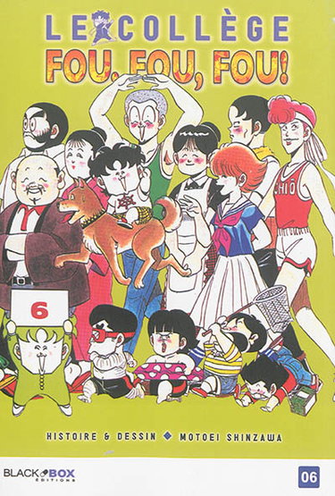 Couverture de Le collège fou, fou, fou ! : high school ! Kimengumi. Vol. 6. La mer, c'est chelou !
