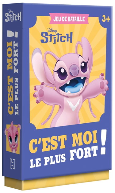Couverture de STITCH : C'est moi le plus fort ! Jeu de cartes (Bataille) : Disney