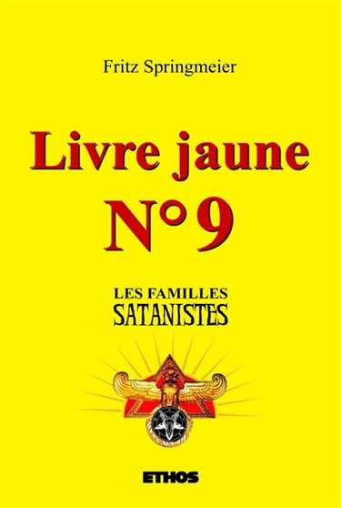 Couverture de Livre jaune n°9 : Les familles satanistes