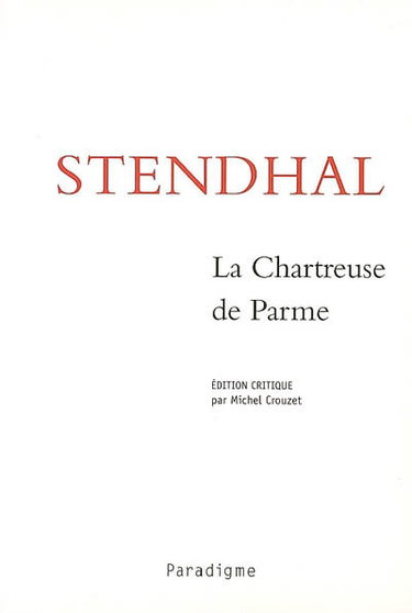Couverture de La chartreuse de Parme