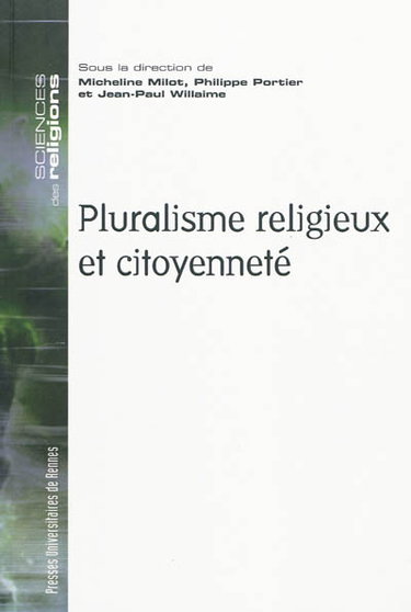 Couverture de Pluralisme religieux et citoyenneté