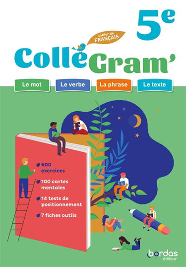 Couverture de ColléGram' 5e, cahier de français