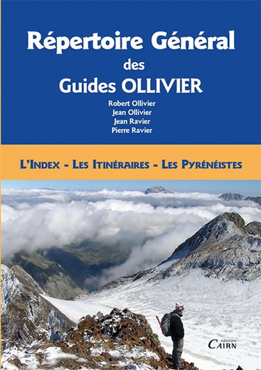 Couverture de Répertoire général des guides Ollivier : index général, index thématiques, tous les itinéraires...