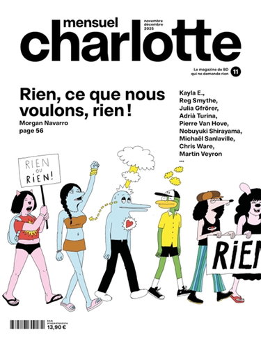 Couverture de Charlotte mensuel, n° 11 par Collectif
