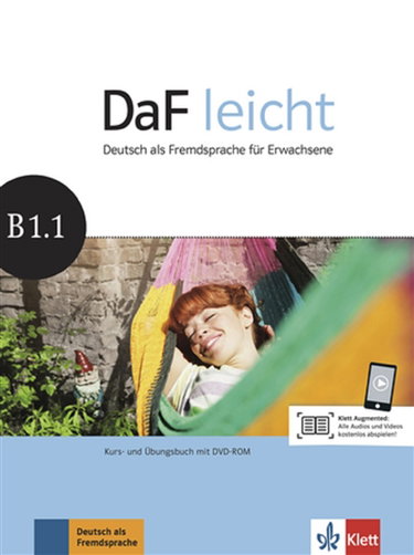 Couverture de DaF leicht B1.1 : Deutsch als Fremdsprache für Erwachsene : Kurs und Ubungsbuch mit DVD-ROM par Sabine Jentges