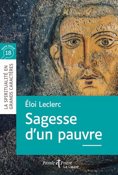 Couverture de Sagesse d'un pauvre par Eloi Leclerc