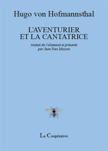 Couverture de L'aventurier et la cantatrice par Hugo von Hofmannsthal