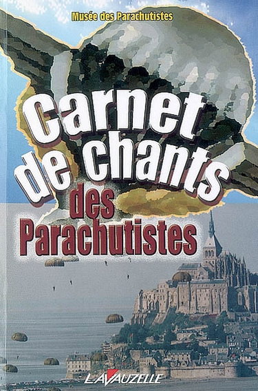 Couverture de Carnet de chants des parachutistes par Musée des parachutistes (Pau)