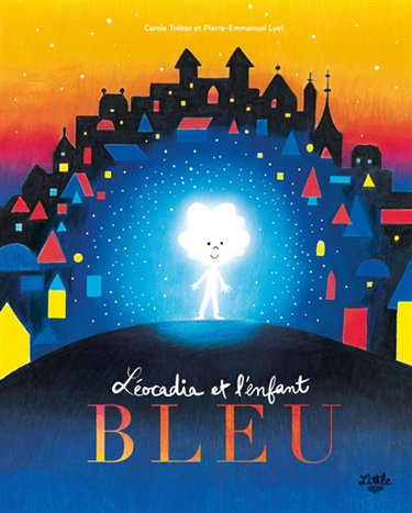 Couverture de Léocadia et l'enfant bleu par Carole Trébor