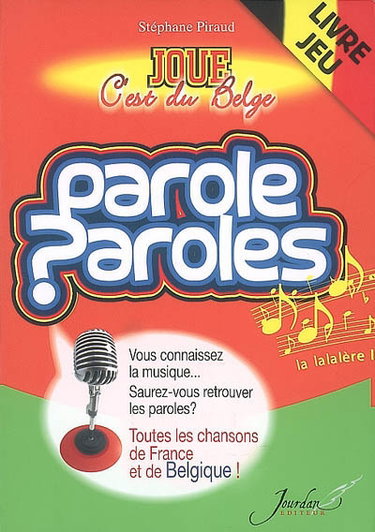 Couverture de Parole, paroles par Stéphane Piraud
