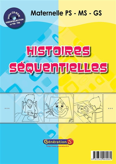 Couverture de Histoires séquentielles en maternelle par Génération 5