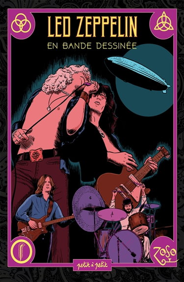 Couverture de Led Zeppelin en bandes dessinées