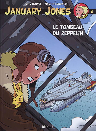 Couverture de January Jones. Vol. 6. Le tombeau du zeppelin