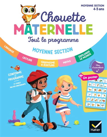 Couverture de Tout le programme moyenne section, 4-5 ans : conforme au programme