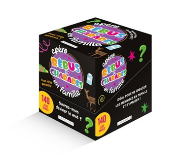 Couverture de Apéro Rébus et charades en famille par XXX