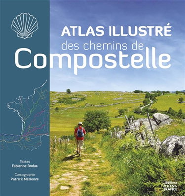 Couverture de Atlas illustré des chemins de Compostelle par Fabienne Bodan