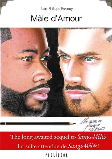 Couverture de Mâle d'amour par Jean-Philippe Fresnoy