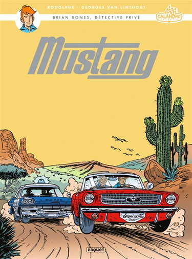 Couverture de Brian Bones, détective privé. Vol. 6. Mustang par Rodolphe