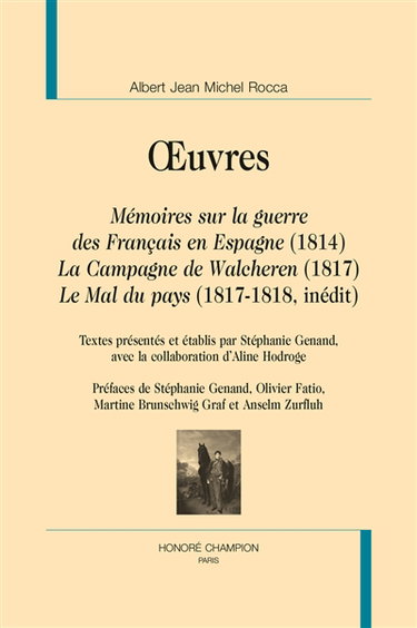 Couverture de Oeuvres par Jean Rocca