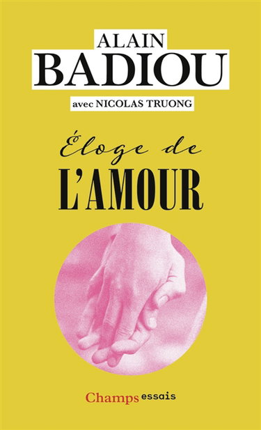 Couverture de Eloge de l'amour par Alain Badiou