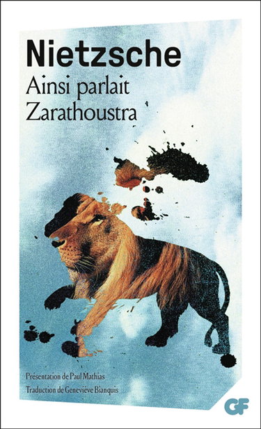 Couverture de Ainsi parlait Zarathoustra par Friedrich Nietzsche