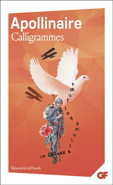 Couverture de Calligrammes par Guillaume Apollinaire