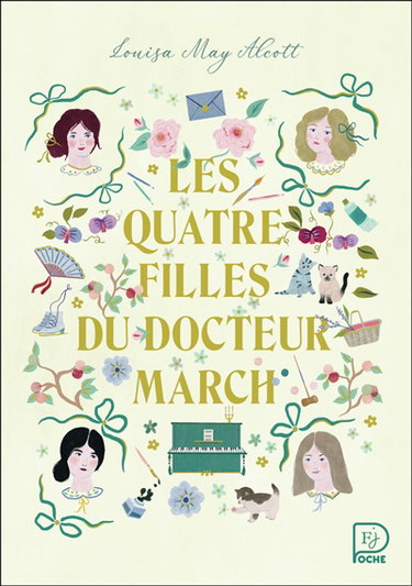 Couverture de Les quatre filles du docteur March par Louisa May Alcott