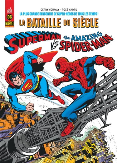 Couverture de Superman vs The amazing Spider-Man par Gerry Conway