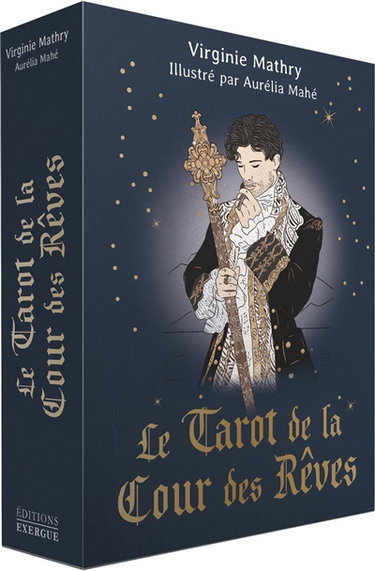 Couverture de Le tarot de la cour des rêves par Virginie Mathry